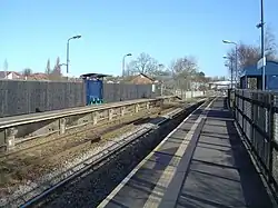 The station in March 2009