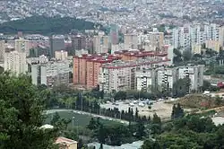 Canyelles as viewed from Turó de Roquetes [ca]