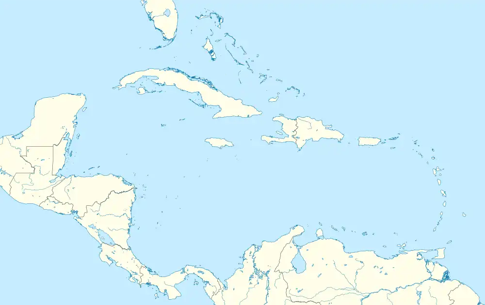 Hispaniola is located in Caribbean