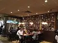 Interior of 7th Avenue restaurant