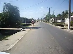 A village's road