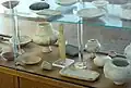 Cycladic figurines and stone vessels, Naxos, 3rd millennium BC