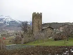 The Tour de Villa castle.