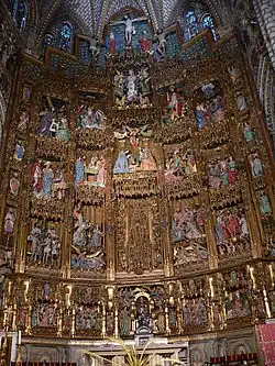 Image 41Main altarpiece of the Toledo Cathedral by Felipe Bigarny (from Spanish Golden Age)