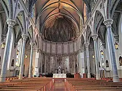 View of the nave