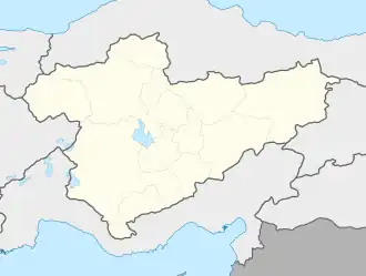Hafik is located in Turkey Central Anatolia