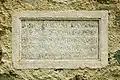 Funeral inscription of Bérengère de Valcrose.