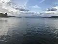 View of the reservoir from San Juan.