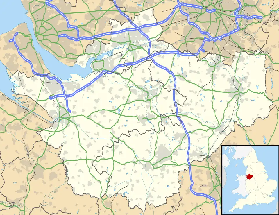 Woolston is located in Cheshire