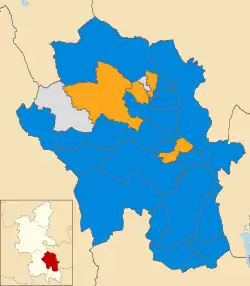 2011 results map