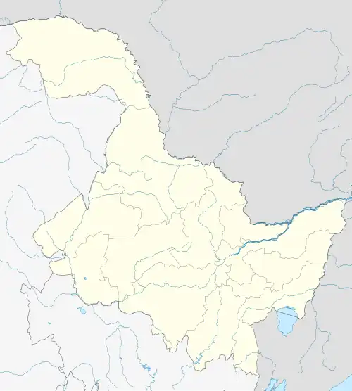 Mohe is located in Heilongjiang