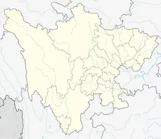 Kangding is located in Sichuan