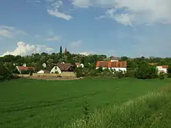 View from the west