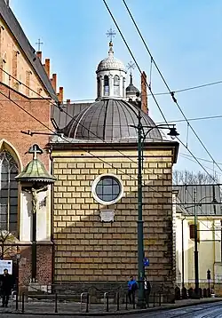Chapel of St. Rose of Lima seen from the outside.