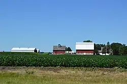 Farm west of Benson