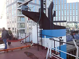 The weather deck