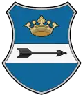 középre