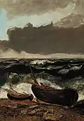 Gustave Courbet, Coast Scene-Approaching Storm, c. 1870