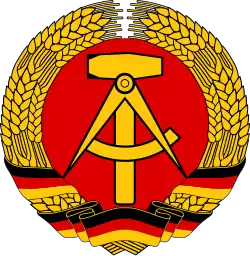 National emblem of the German Democratic Republic (1955–1990)
