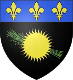 Coat of arms of Guadeloupe (unofficial)[a]