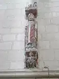 Statue of a bishop, possibly Martin (nave).