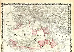1862 Map of Africa