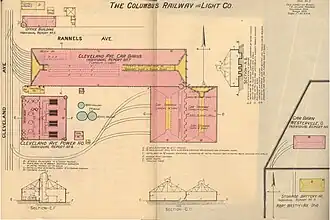 1909 map