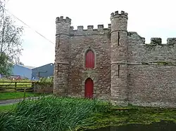 Corner tower