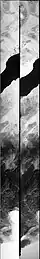 Corona full-frame stereo pair image of Salton lake California.