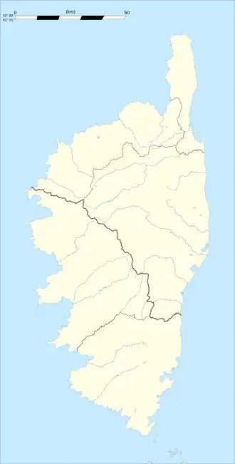 Furiani is located in Corsica