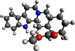 corynanthine 3D BS