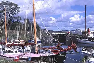 Ardrishaig basin.