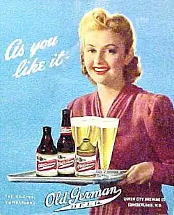 An Old German poster