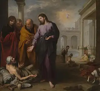Christ Healing the Paralytic at the Pool of Bethesda, 1670, National Gallery, London
