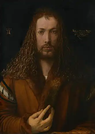 Albrecht Dürer, Self-portrait, 1500
