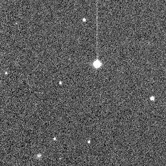Short animation of photographs depicting DART's asteroid impact and its corresponding plume