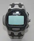 Datalink Ironman USB in screen saver mode. The screen saver activates automatically when the display is at :00 seconds.