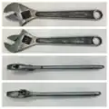 Diamond Calk Horseshoe CO. 8in adjustable wrench