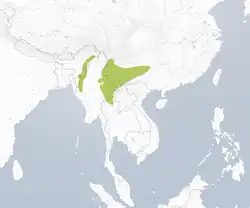 Map of range