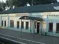 Dovzhanska Train Station