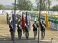 Leaders making the slow march during annual sports