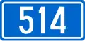 D514 state road shield