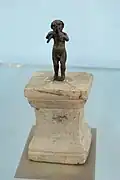 Hellenistic satyr from Takht-i Sangin. Tajikistan National Museum
