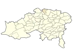Location of Ain Djasser within Batna Province
