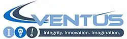 The ePLDT Ventus Logo (note: with its rebranding as SPi CRM, this logo will soon be replaced with that of SPi global's logo