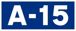 Autovía A-15 shield}}