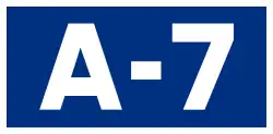 Autovía A-7 shield}}