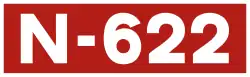 Autovía N-622 shield}}