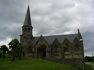 The church in Imécourt