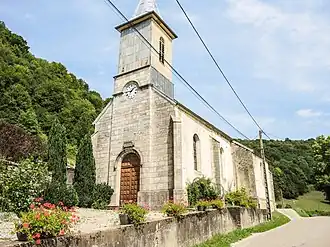 The church in Cusance